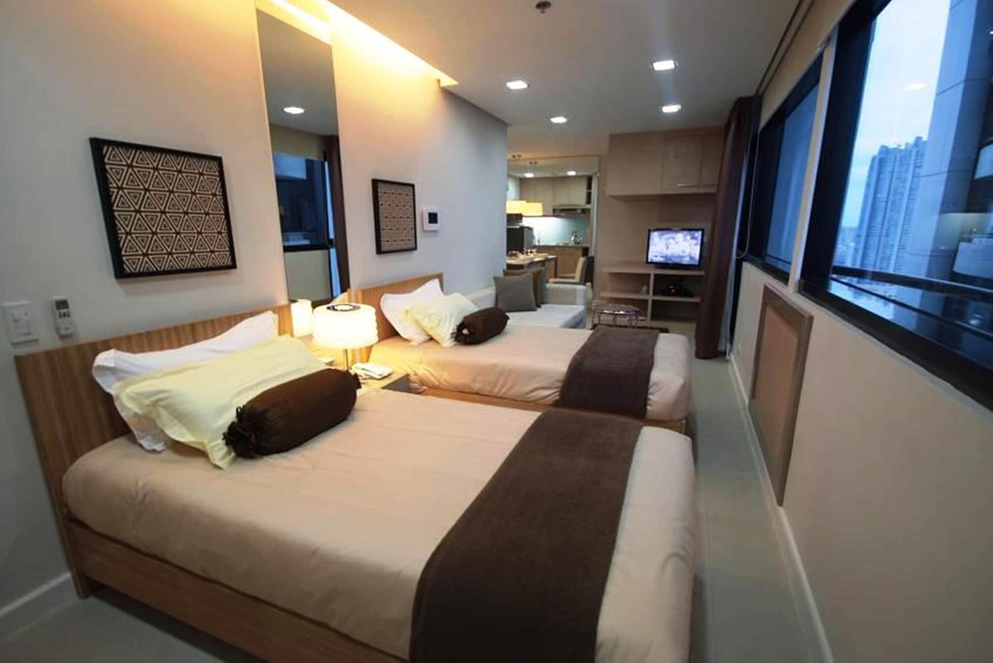 Bsa Twin Towers Aparthotel Mandaluyong Kültér fotó