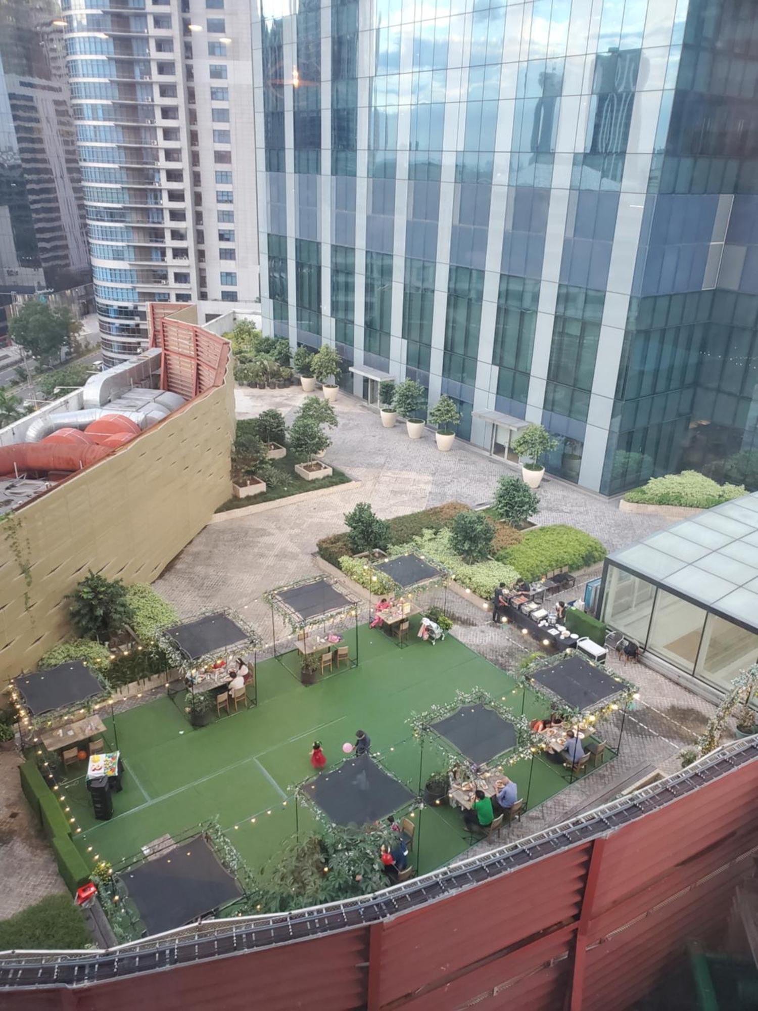 Bsa Twin Towers Aparthotel Mandaluyong Kültér fotó